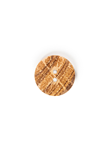 Lot de 6 boutons oliver Ø25 mm naturel