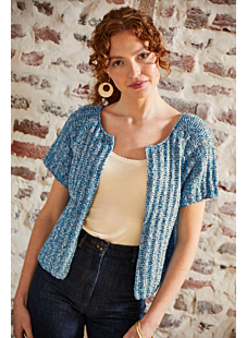 Gilet met korte mouwen