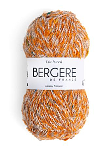 LIN TWEED ORANGE
