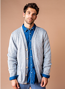 V-halsvest met zakken
