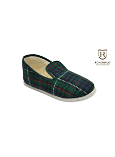 Charentaise écossais vert - Homme