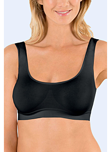 Brassière bretelles larges noir
