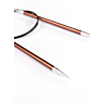 Rondbreinaald van gekleurd metaal, 5.5 mm - 80 cm, Knit Pro