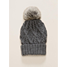 Nr. 10 en Nr. 20 Muts met 3-kleuren pompon en Muts met kabels in PDF-formaat