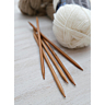 Bamboe puntbreinaalden, 6 mm - 20 cm
