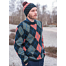 M0586-M0587 Jacquardtrui, Muts met pompon in PDF-formaat