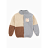 M1966Vest met rits en driekleuren kindermuts op pdf fiche