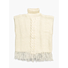 M6235 Poncho-trui met kabels en franjes op pdf fiche