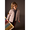 M6517 Vest met kabels en opengewerkte details Flavie op PDF fiche