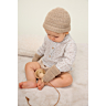 M6545 Set muts en wanten met fantasiepatroon Ines op PDF fiche