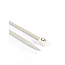 Rechte breinaalden in grijs aluminium, 5.5 mm - 30 cm