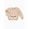 M2201 Pull jacquard lapin en impression papier