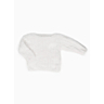 M2209 Pull tout doux col rond en impression papier