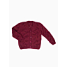 M2225 Gilet motifs ajourés en impression papier