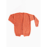 M2516 Gilet large col V en impression papier