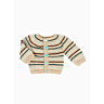 M2705 Gestreept babyvest met pas op print fiche