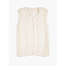 M2916 Gilet fourrure sans manches Florine en impression papier