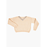 M2933 Pull col V dentelle Fantine en impression papier