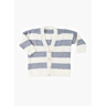 M6083 Tweekleurig vest in papieren print