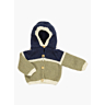 M6271 Driekleuren capuchonvest op print fiche