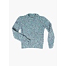 M6301 Bouclé trui in ribbelsteek op print fiche
