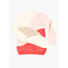 M6327 Jurk van abstracte jacquard op print fiche