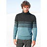 M3557 Pull jacquard col roulé Cat 14/15 - à télécharger