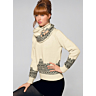 M3765 Pull jacquard col rond Cat 15/16 - à télécharger