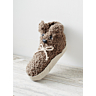 M3799 Chaussons peluche marron Cat 15/16 - à télécharger