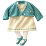 M3978 Cardigan, robe et chaussons - à télécharger
