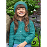 M5030 Cardigan, béret et mitaines - à télécharger