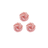 Set van 3 roze knopen Ø 25 mm Roze
