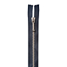 Niet-scheidbare sluiting marineblauw - 25 cm