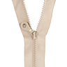 Fermeture double curseur Beige 60 cm
