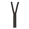 Fermeture injectée n°5 séparable marron foncé, 60 cm