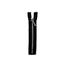 Niet-scheidbare aluminium sluiting zwart, 12 cm